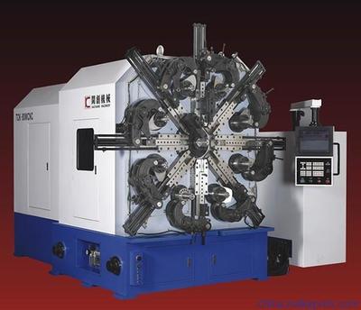 【供應(yīng)國產(chǎn)80WCNC 四軸(五軸)數(shù)控萬能卷簧機】價格,廠家,圖片,通用彈簧,東莞市開創(chuàng)精密機械-